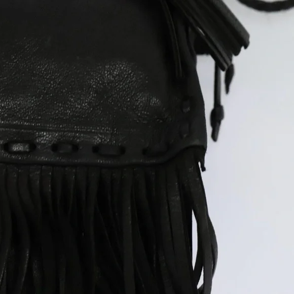 Rare PRADA Black Leather Crossbody Bag - 100% authentic